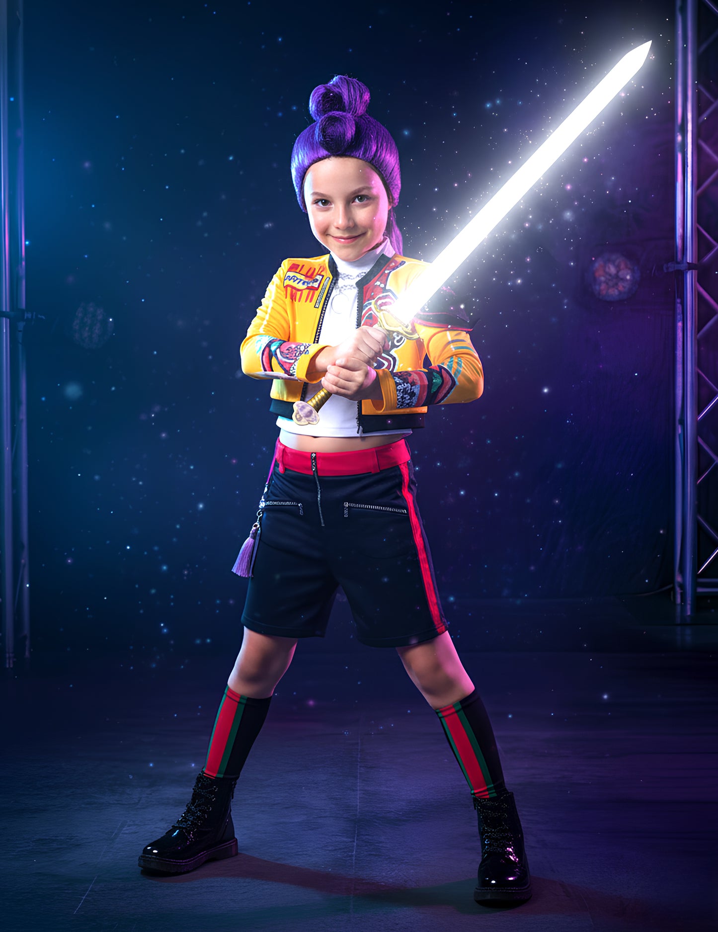 Rumi Kpop Demon Hunter™ lány jelmez 