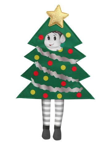 Karácsonyfa jelmez a Joker elf babának