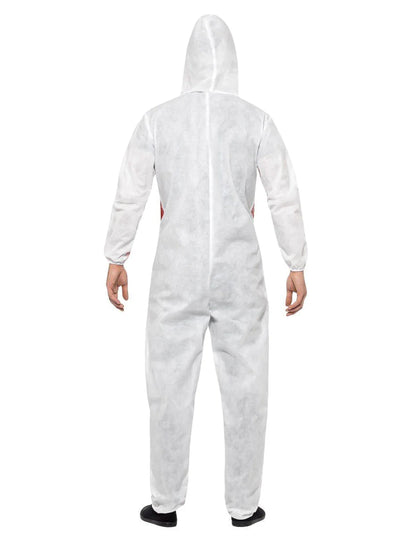 Vue de dos du déguisement de serial killer sanglant