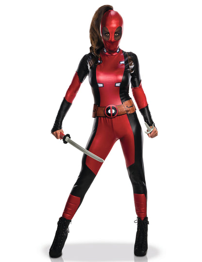 Felnőtt Deadpool™ és Lady Deadpool™ páros jelmez