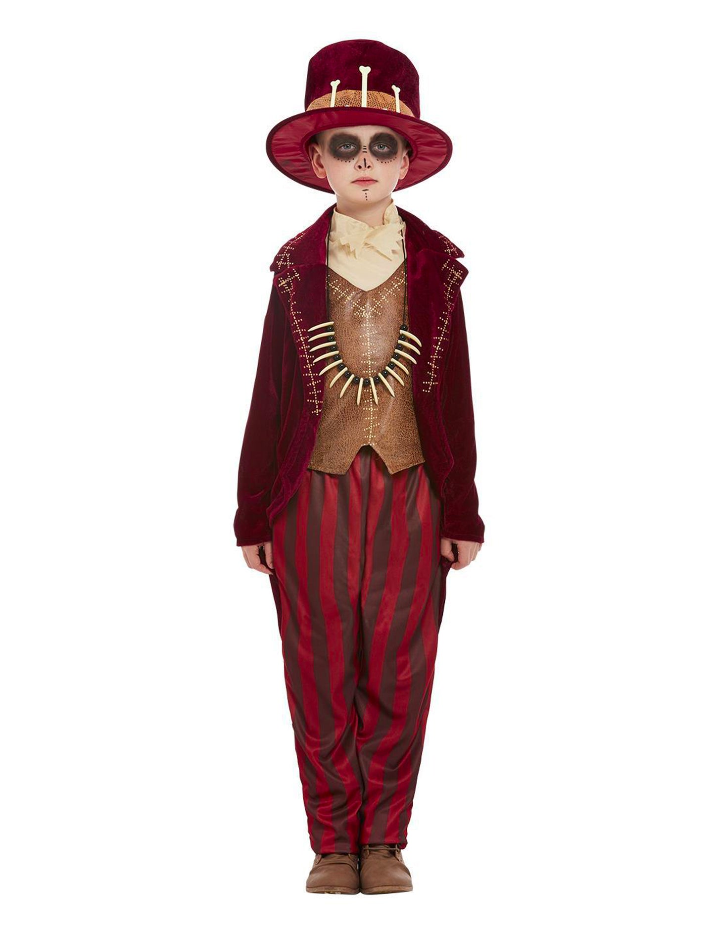 Piros garn fiú voodoo