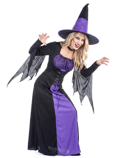 Halloween nő boszorkány álruhája