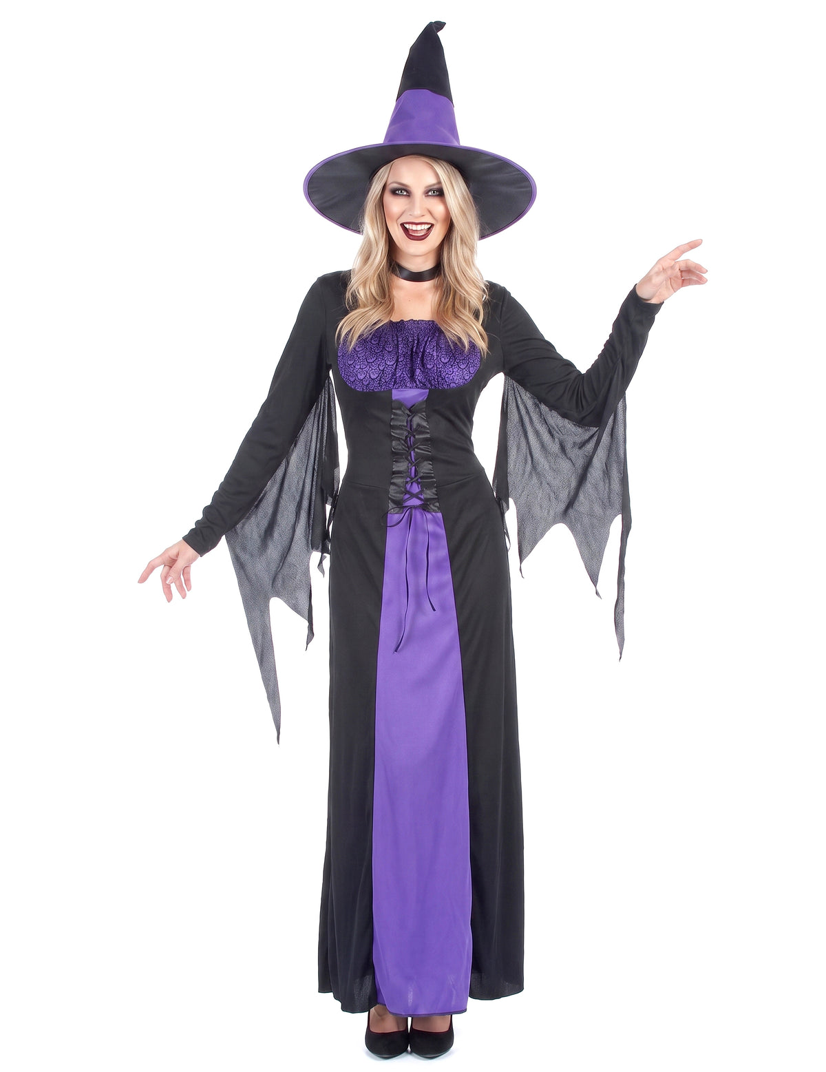 Halloween nő boszorkány álruhája