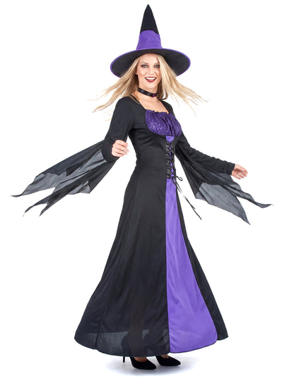 Halloween nő boszorkány álruhája