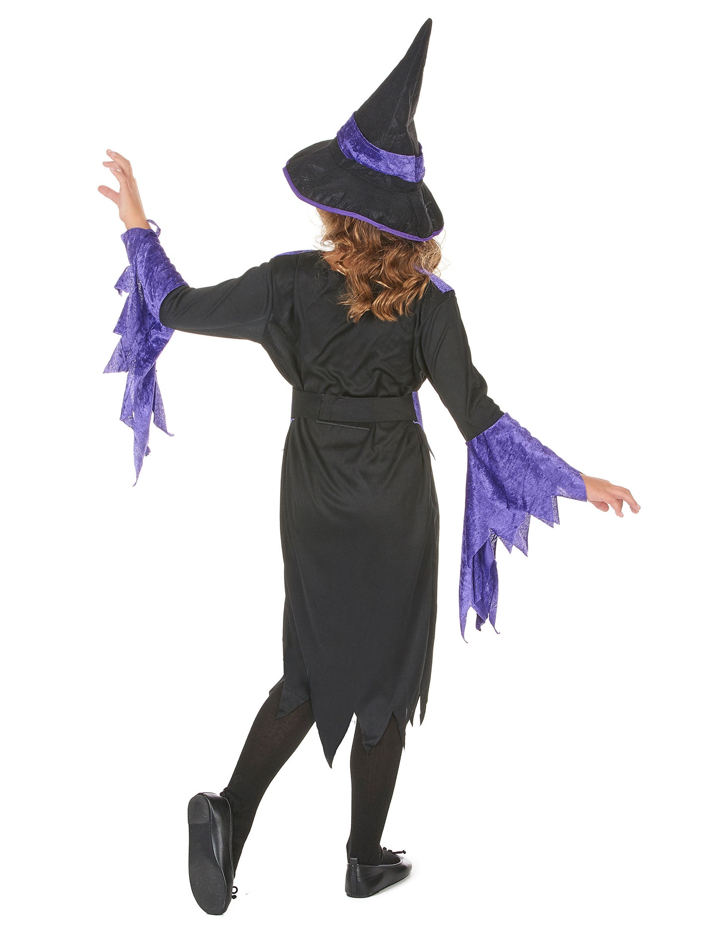 Halloween lány lila álruhás