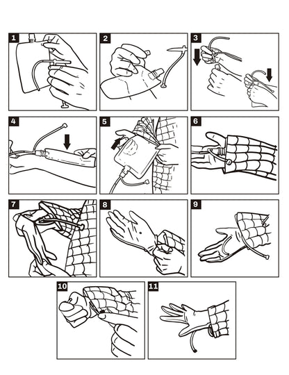 Felnőtt Pókrudak jelmez folyadékvetővel