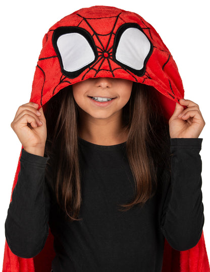 Spidey és barátai™ gyerek kapucnis polár jelmez pléd 
