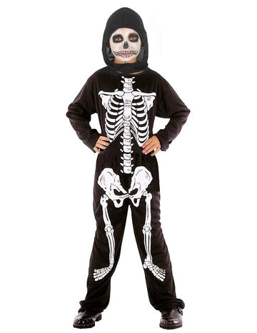 Halloween fiú csontváz álruhája