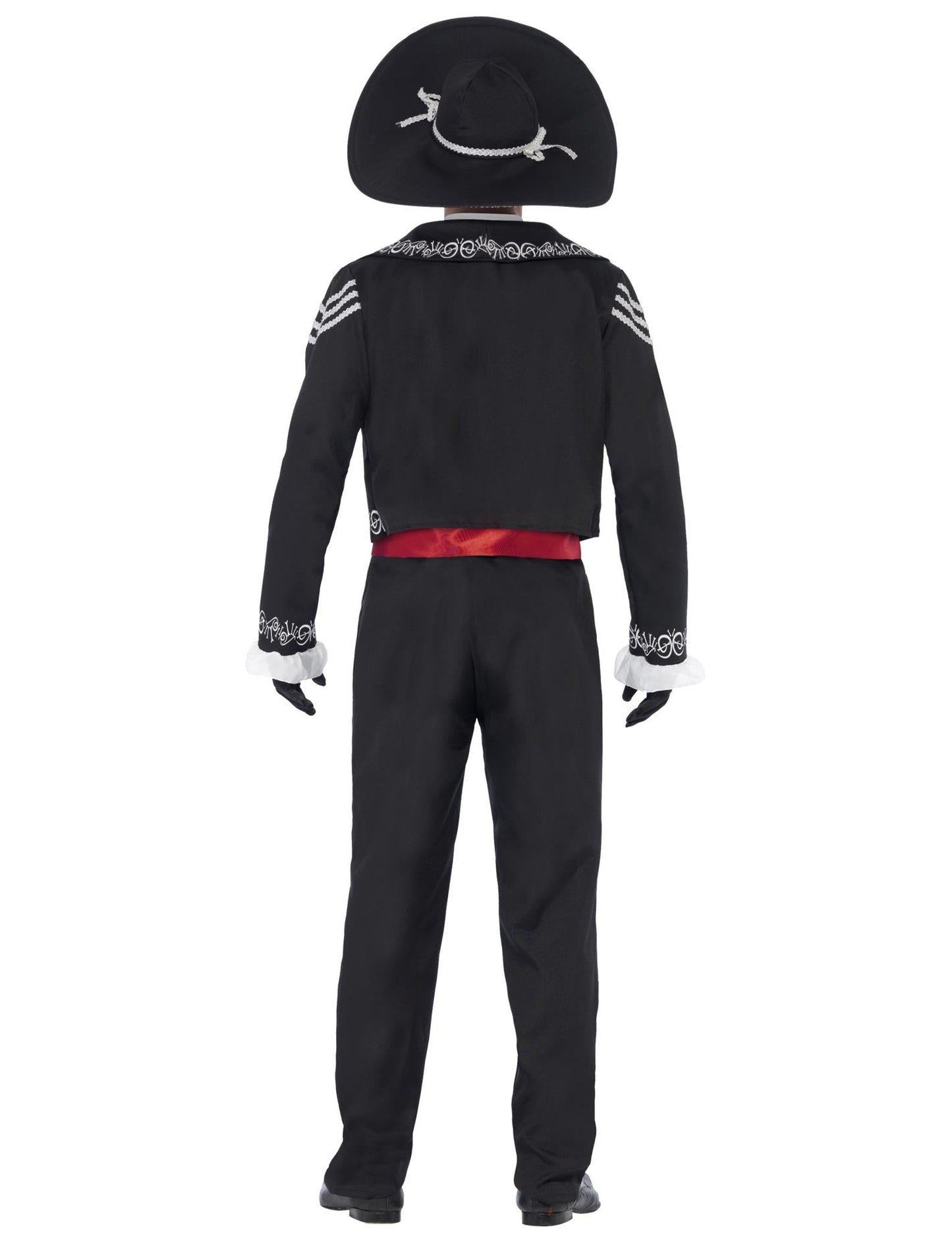 Mexikói csontváz álruhás ember dia de los muertos