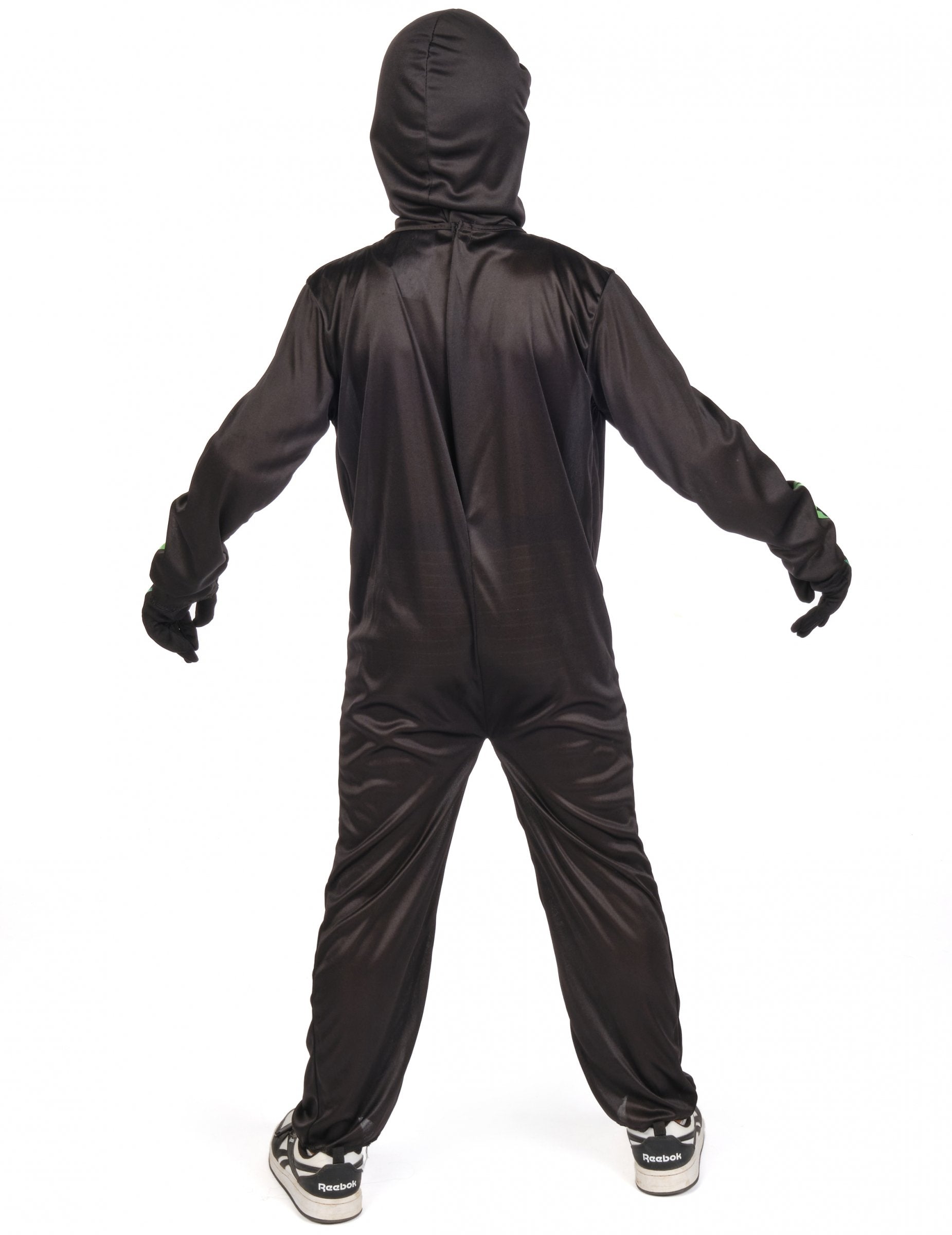 Hátulnézet a csontváz jelmez gyerekeknek