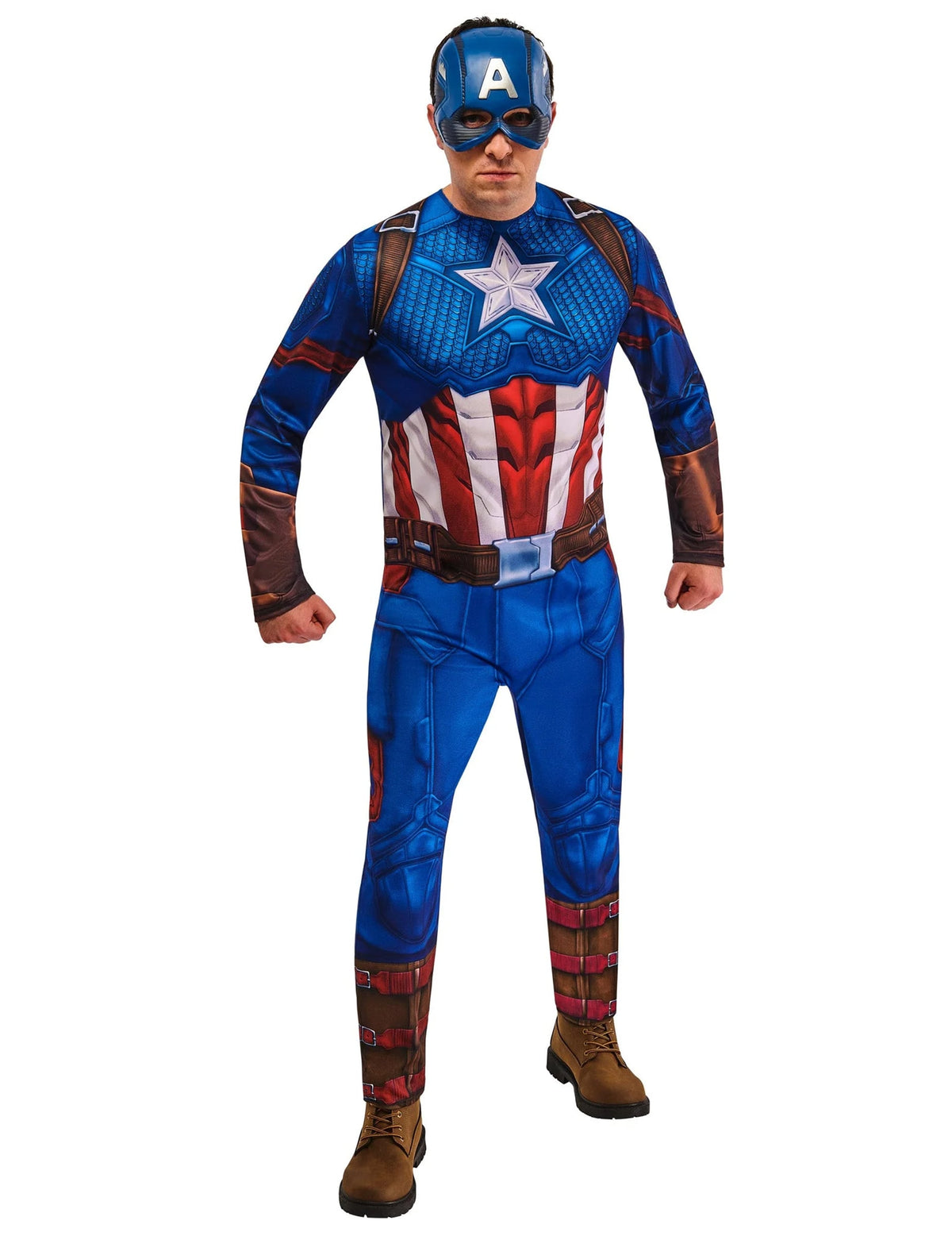 Vue d'ensemble du déguisement Marvel Captain America