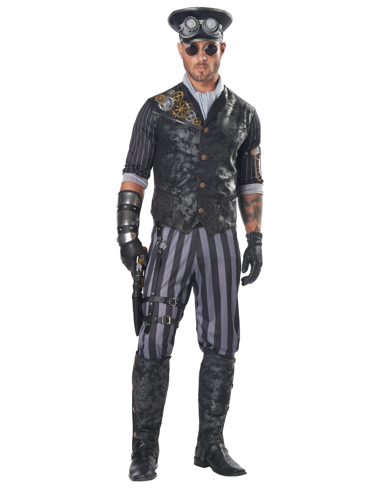 Steampunk kapitány férfi jelmez