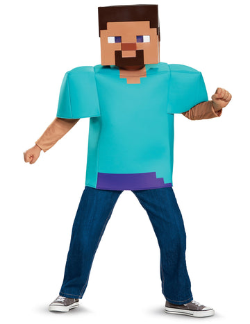 Steve Classic Minecraft Child jelmez