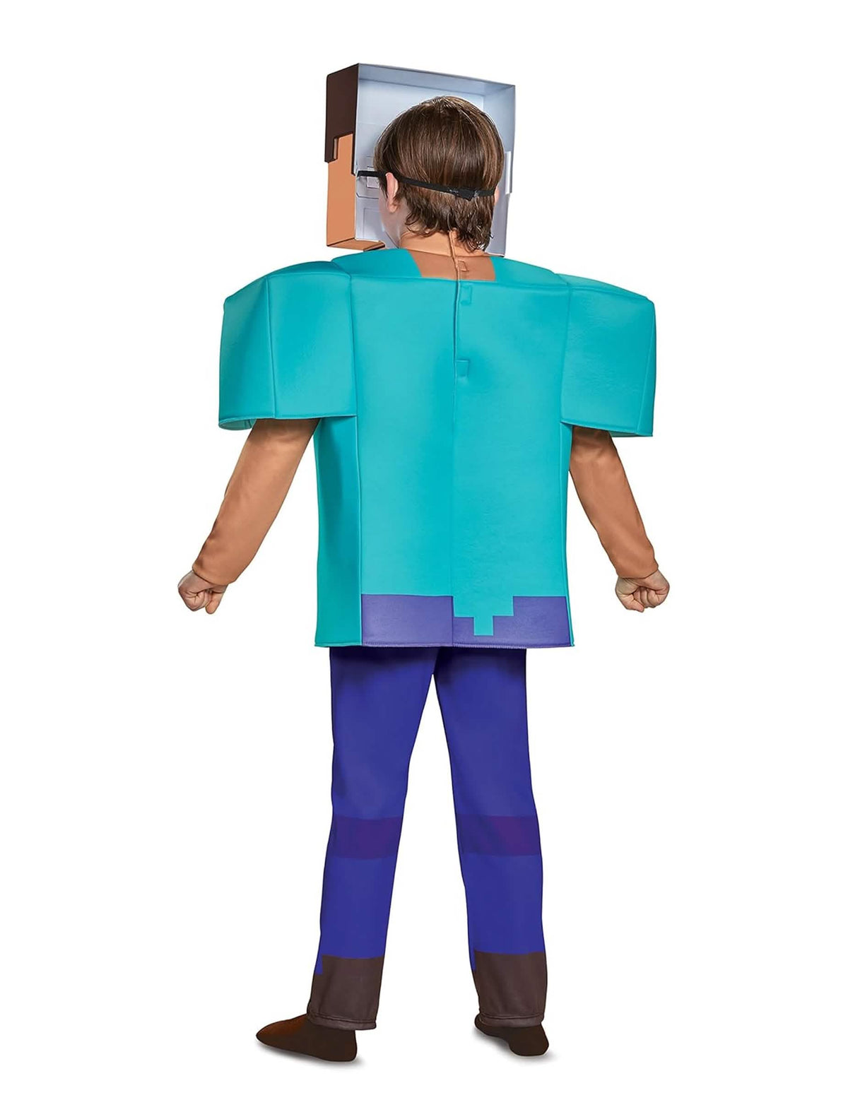 A Minecraft Steve Klasszikus jelmez hátulnézete