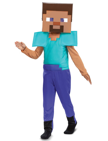 Steve Minecraft gyermek jelmez