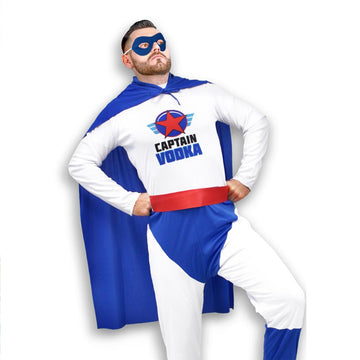 Szuper kapitány vodka jelmez