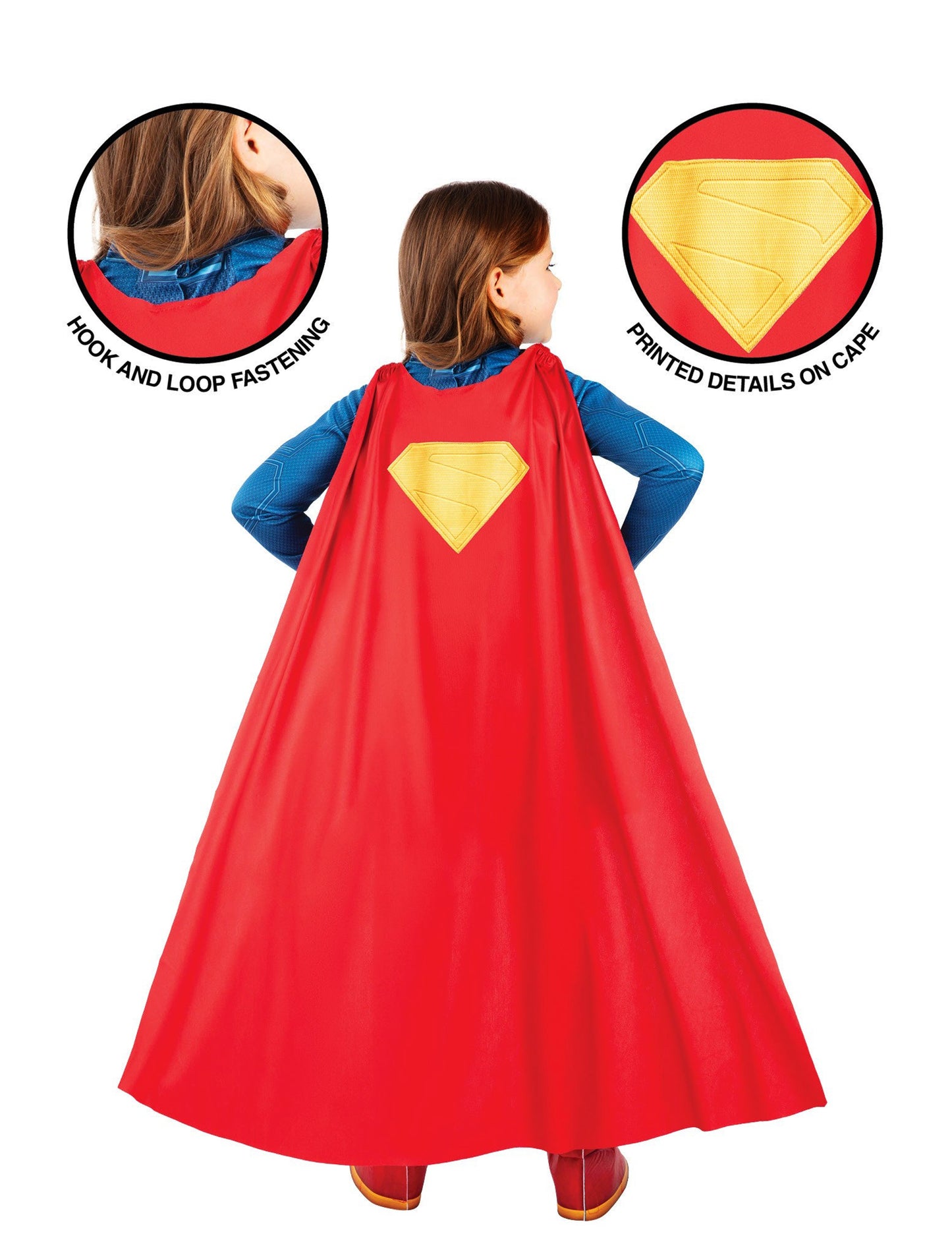 Supergirl luxus jelmez gyerek