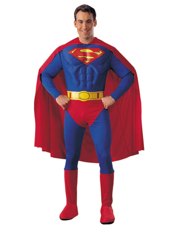 Luxus Superman férfi jelmez