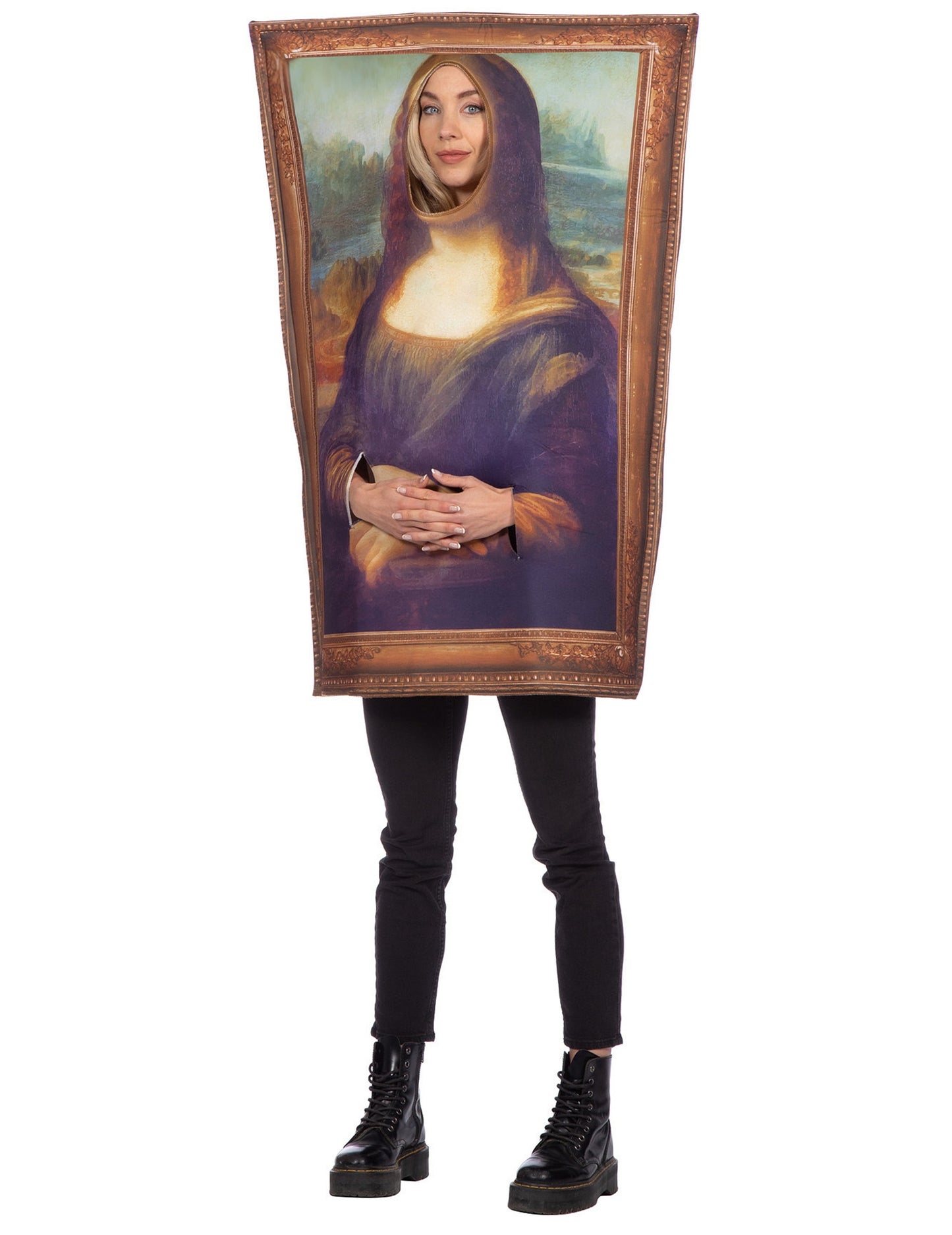 Felnőtt Mona Lisa festő jelmez