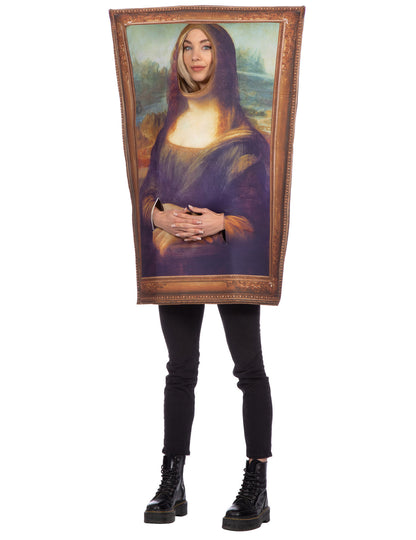 Felnőtt Mona Lisa festő jelmez