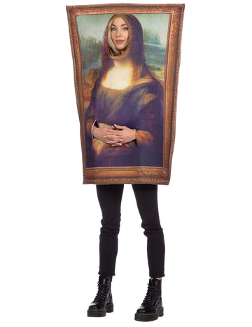 Felnőtt Mona Lisa festő jelmez