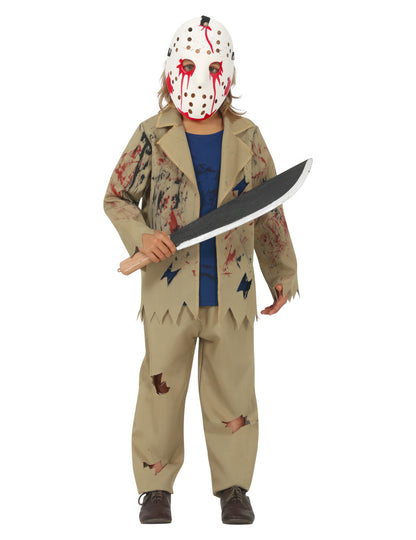 Gyilkos jelmez egy fiú machete -vel