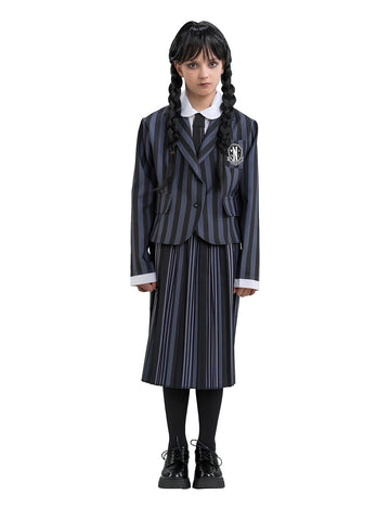 Szerda Addams Szerda egységes jelmez gyermekek számára