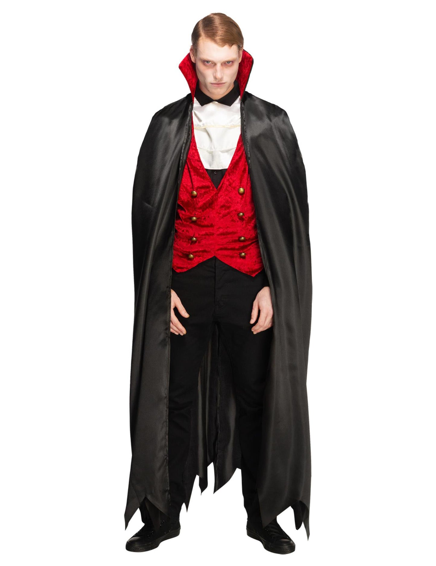 Vámpír jelmez Halloween Man Cape -val
