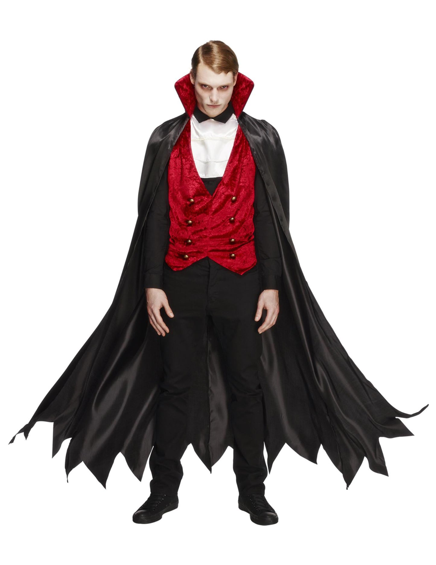 Vámpír jelmez Halloween Man Cape -val