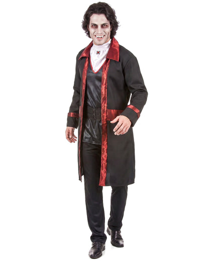 Halloween elegáns vámpír álruhája