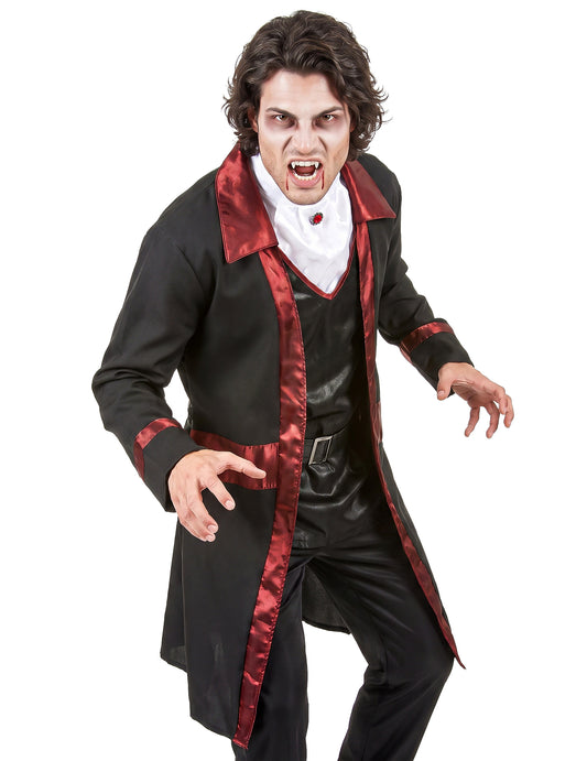 Halloween elegáns vámpír álruhája