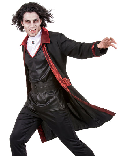 Halloween elegáns vámpír álruhája