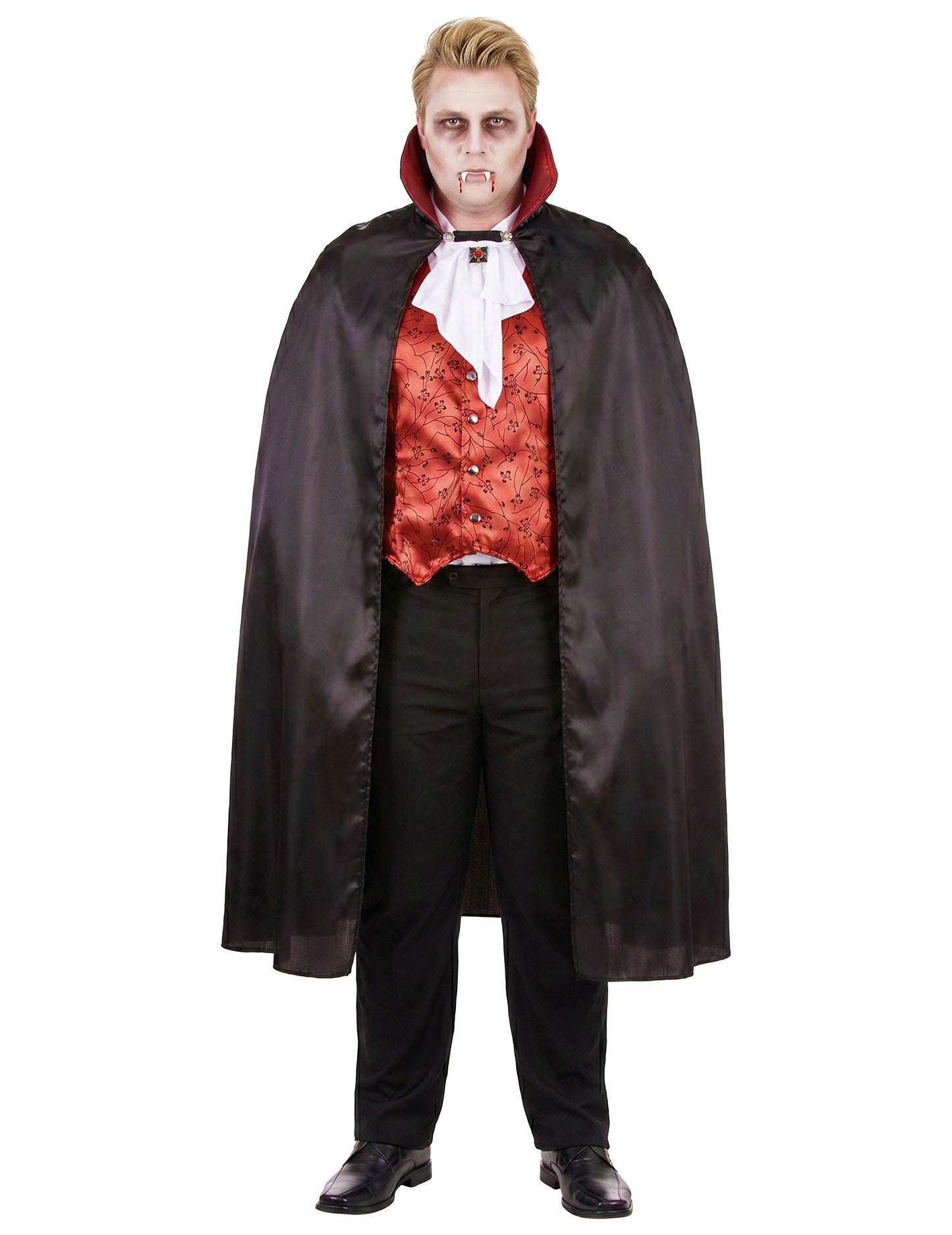 Halloween férfi vörös vámpír álruhája
