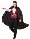 Halloween férfi vörös vámpír álruhája
