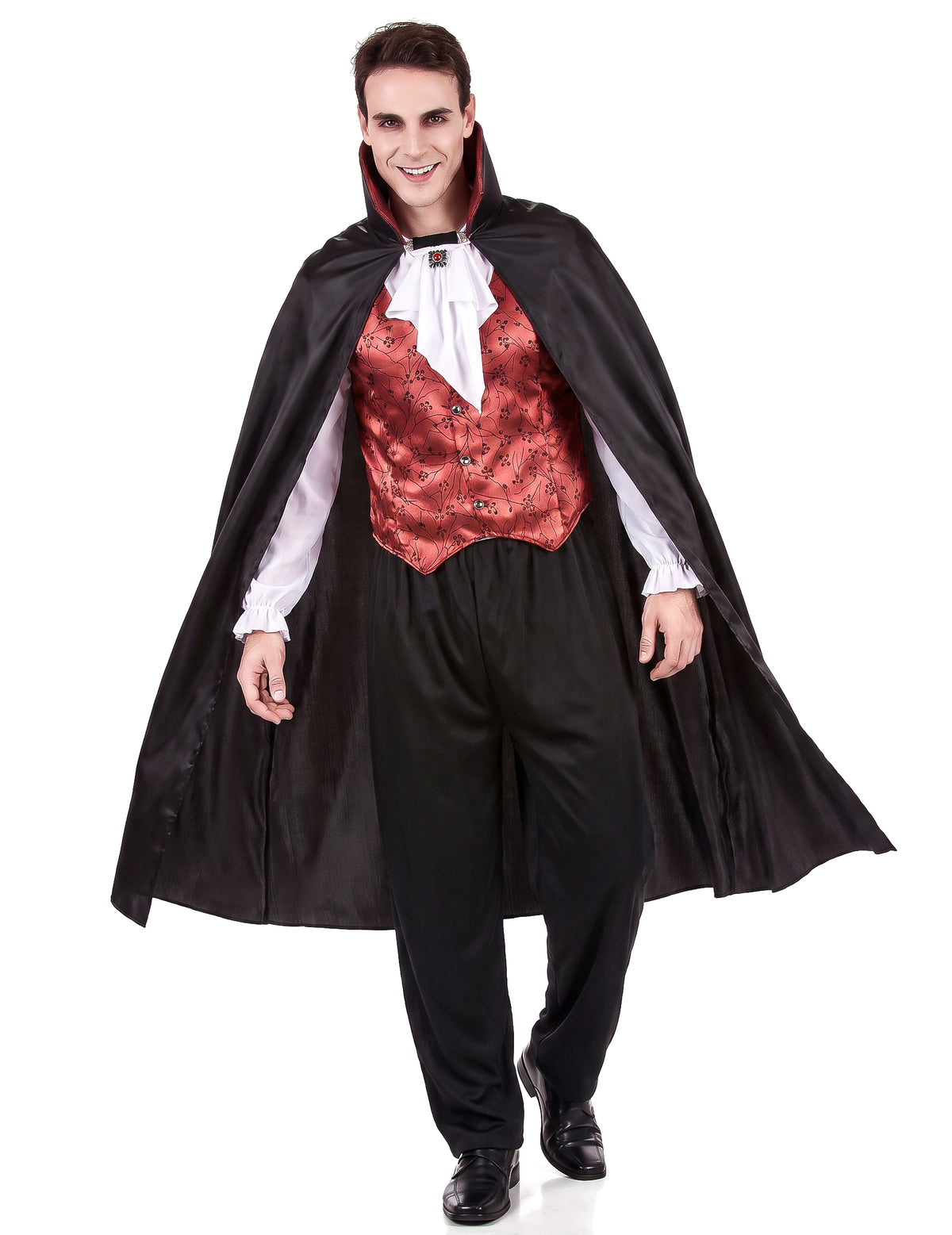 Halloween férfi vörös vámpír álruhája
