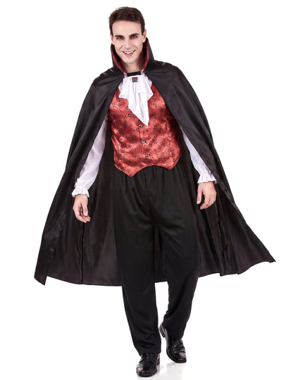 Halloween férfi vörös vámpír álruhája