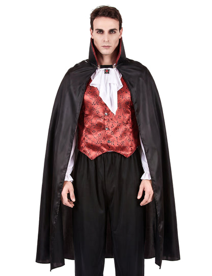 Halloween férfi vörös vámpír álruhája