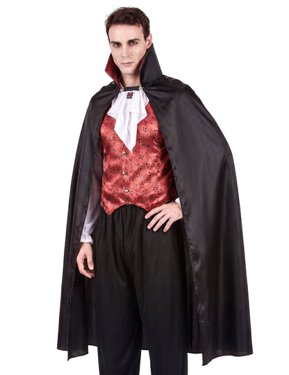 Halloween férfi vörös vámpír álruhája