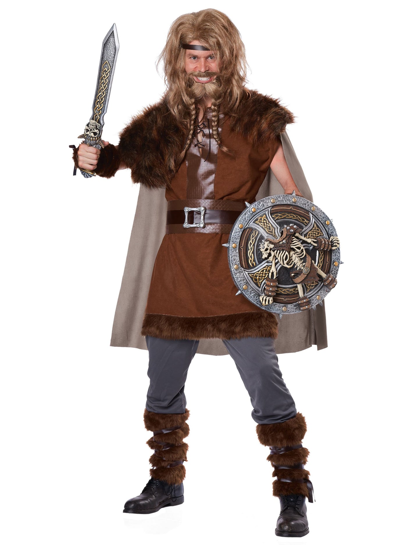 Erőteljes viking jelmez a férfiak számára