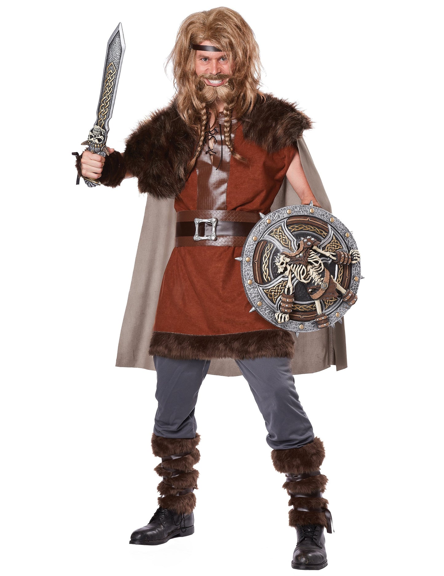 Erőteljes viking jelmez a férfiak számára