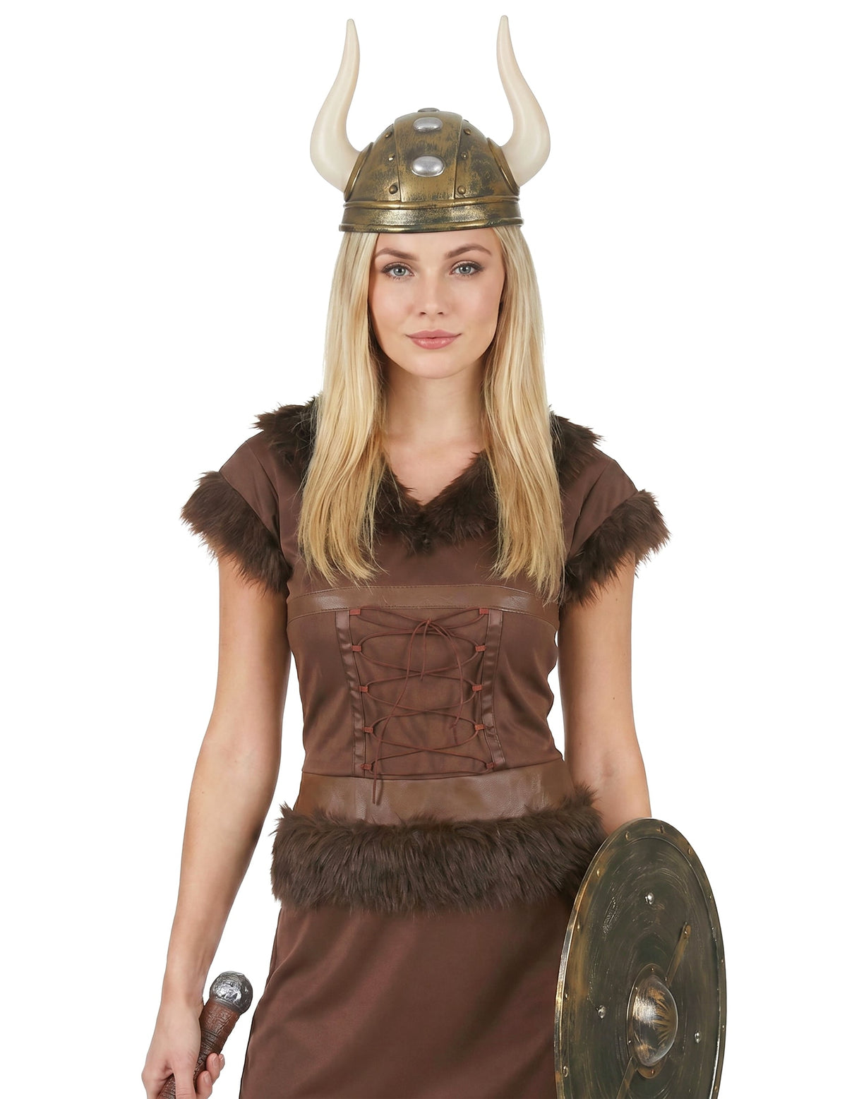 Viking jelmez szexi barna nő