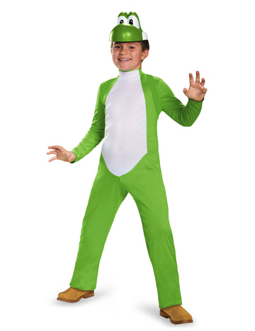 Super Mario gyermekek luxus Yoshi jelmeze