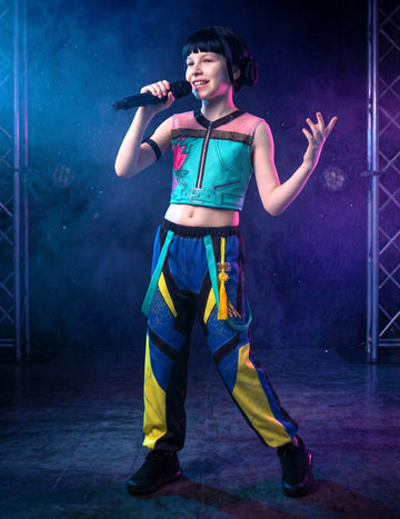 Zoey Kpop Demon Hunter™ lány jelmez 