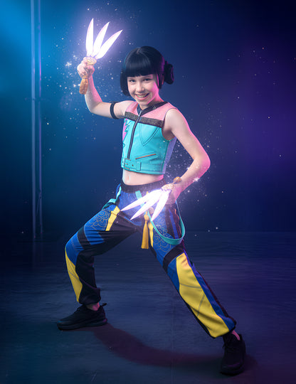 Zoey Kpop Demon Hunter™ lány jelmez 
