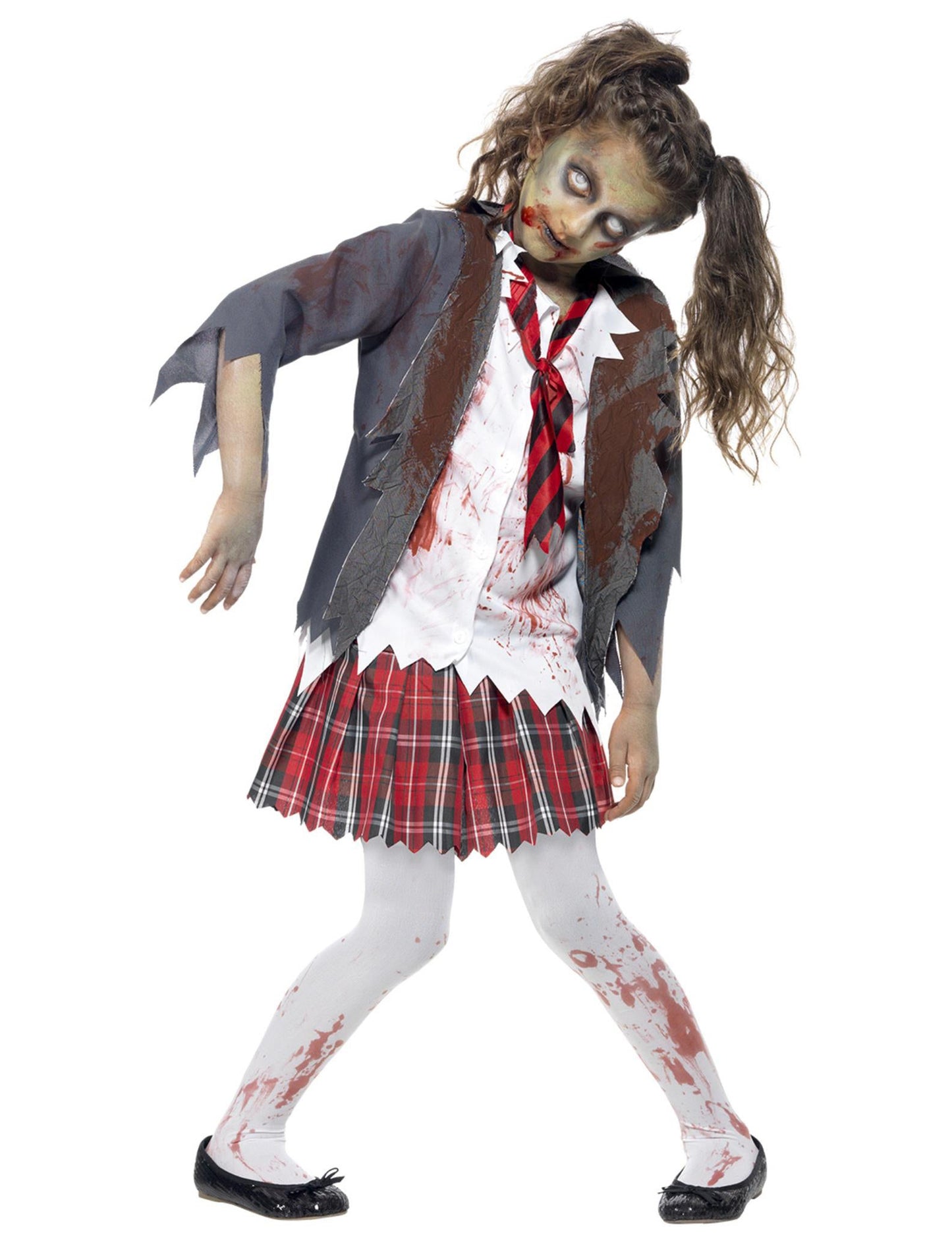 Halloween lány zombi jelmez
