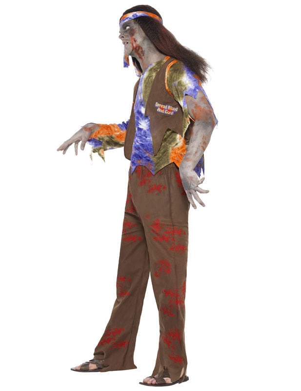 Hippie Halloween hippi zombi jelmez