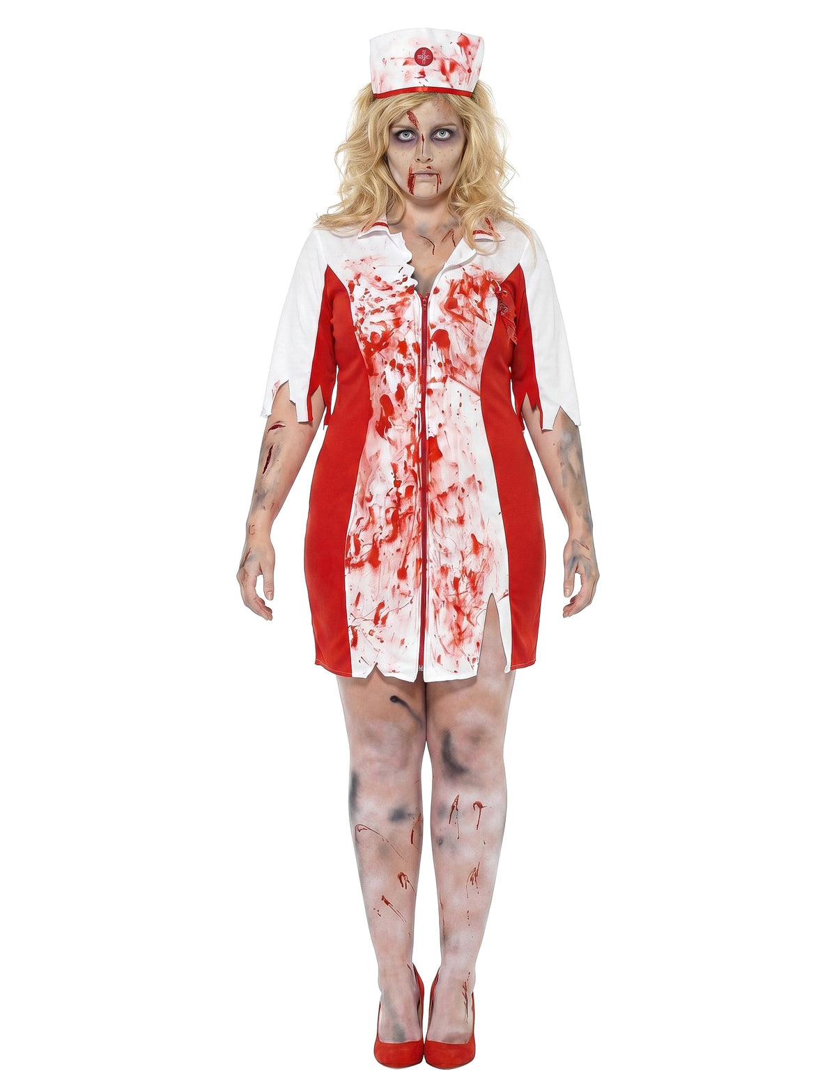 Halloween nagy méretű zombi -szellőző zombi álruhás