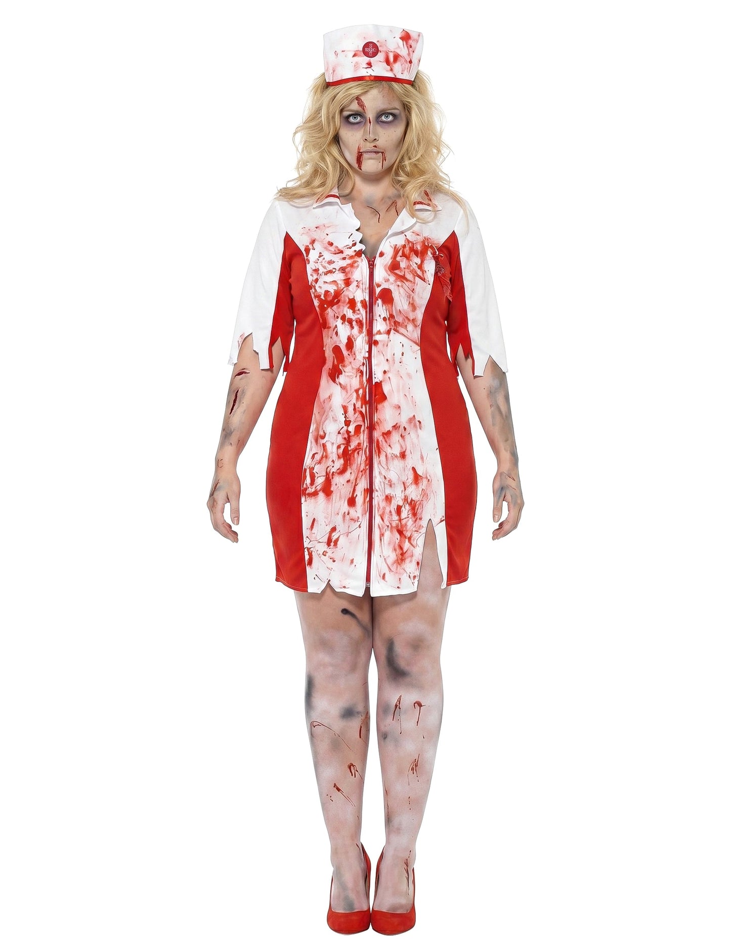 Halloween nagy méretű zombi -szellőző zombi álruhás