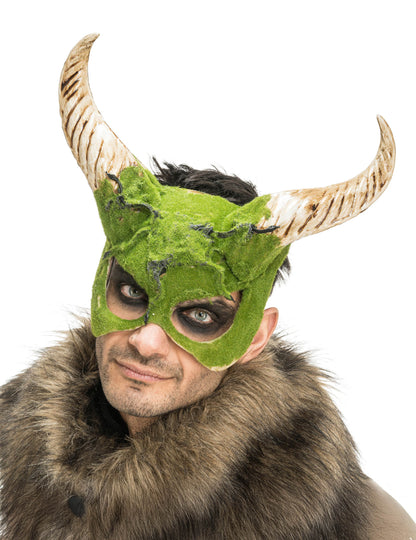 Szarvas Szörnyeteg Félálarc Habhatással