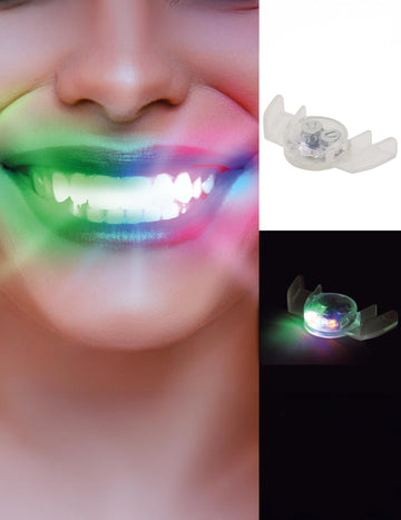 LED világító fogsorok